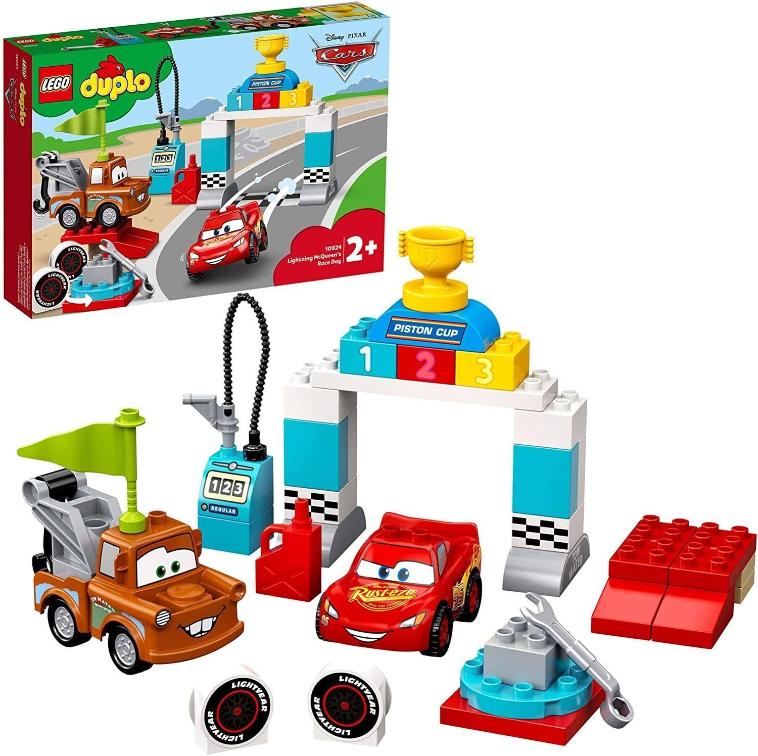 LEGO DUPLO Cars Lightning McQueen Race Day Playset 10924