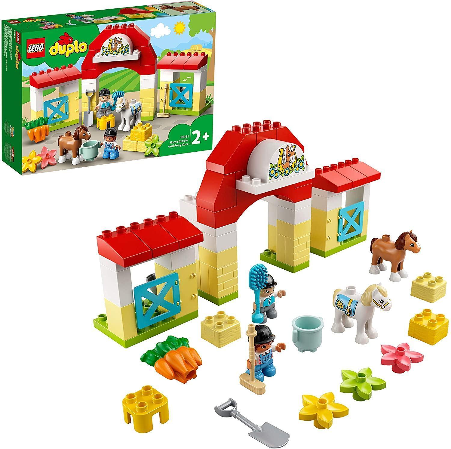 LEGO DUPLO 10951 Pony Stable Toddler Playset
