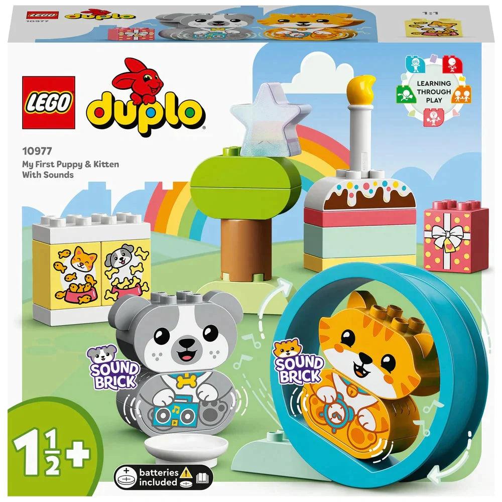 LEGO DUPLO My First Puppy & Kitten Sounds Pet Toy