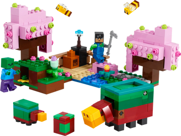 LEGO Minecraft Cherry Blossom Garden Playset 21260