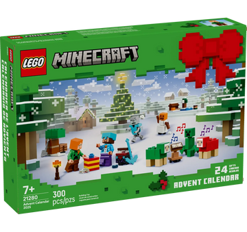 LEGO Minecraft Advent Calendar 2025 with 24 Surprises