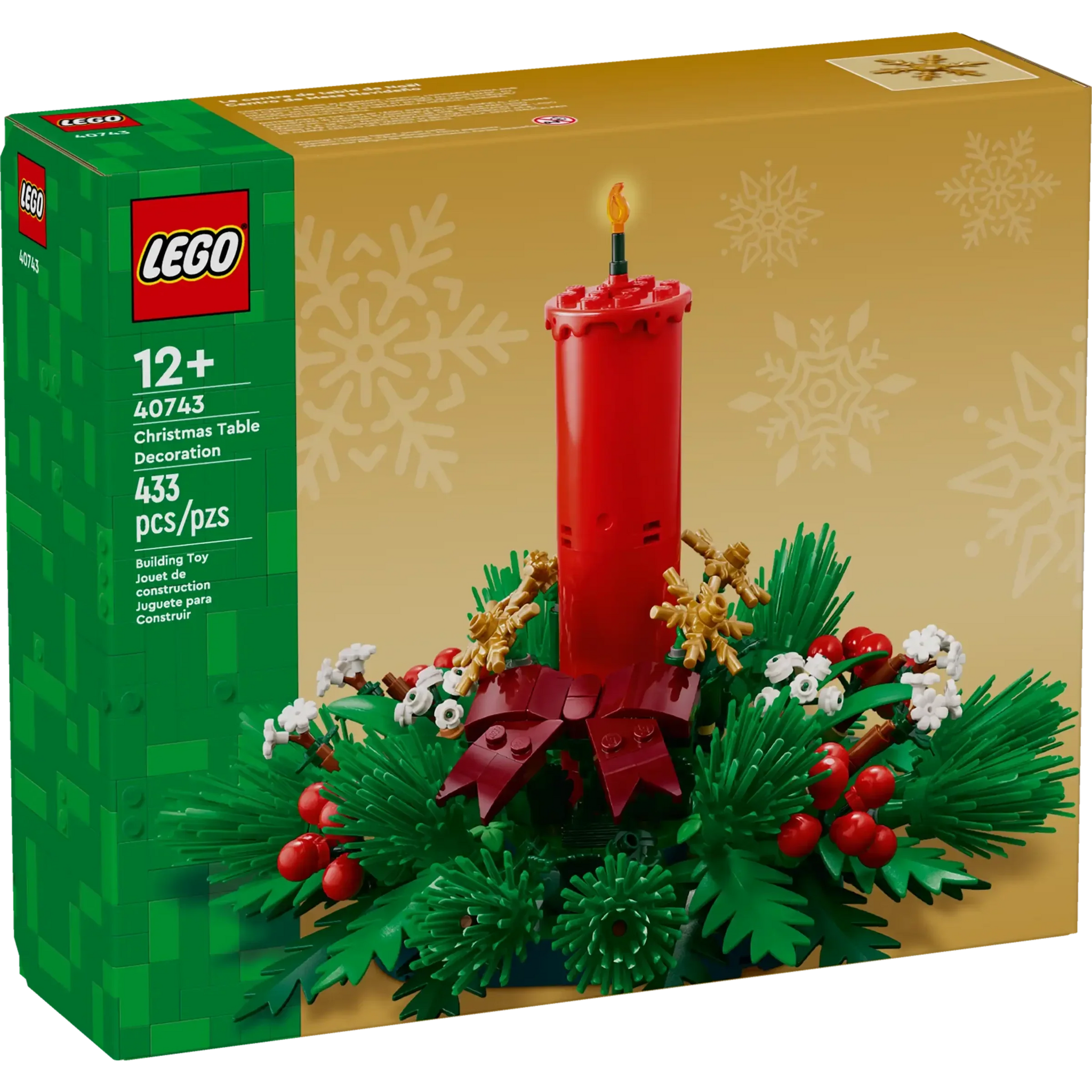 LEGO 40743 Christmas Table Decoration Holiday Centrepiece Set