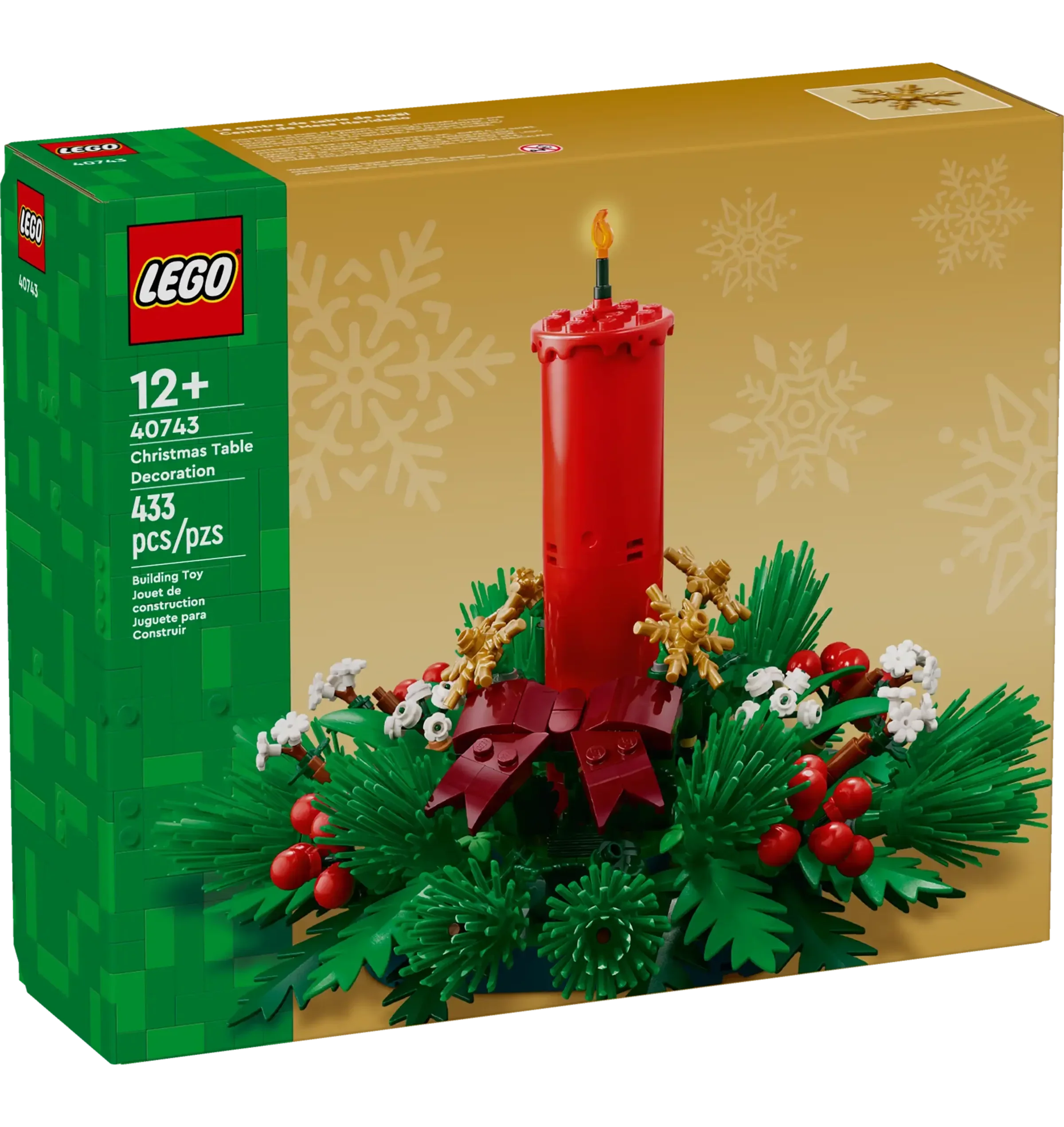 LEGO 40743 Christmas Table Decoration Holiday Centrepiece Set