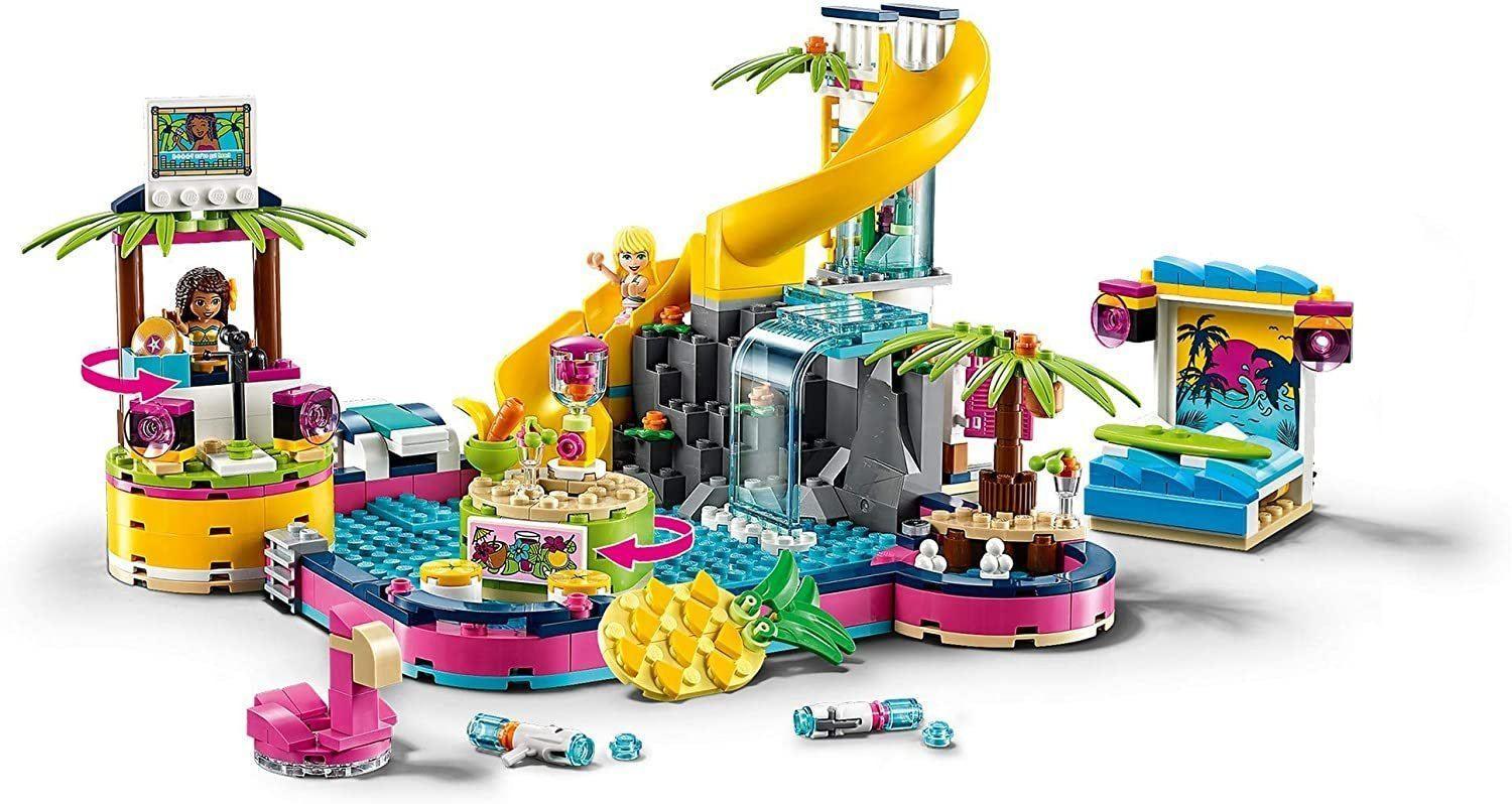 LEGO Friends 41374 Andrea's Pool Party Playset with Mini-Dolls