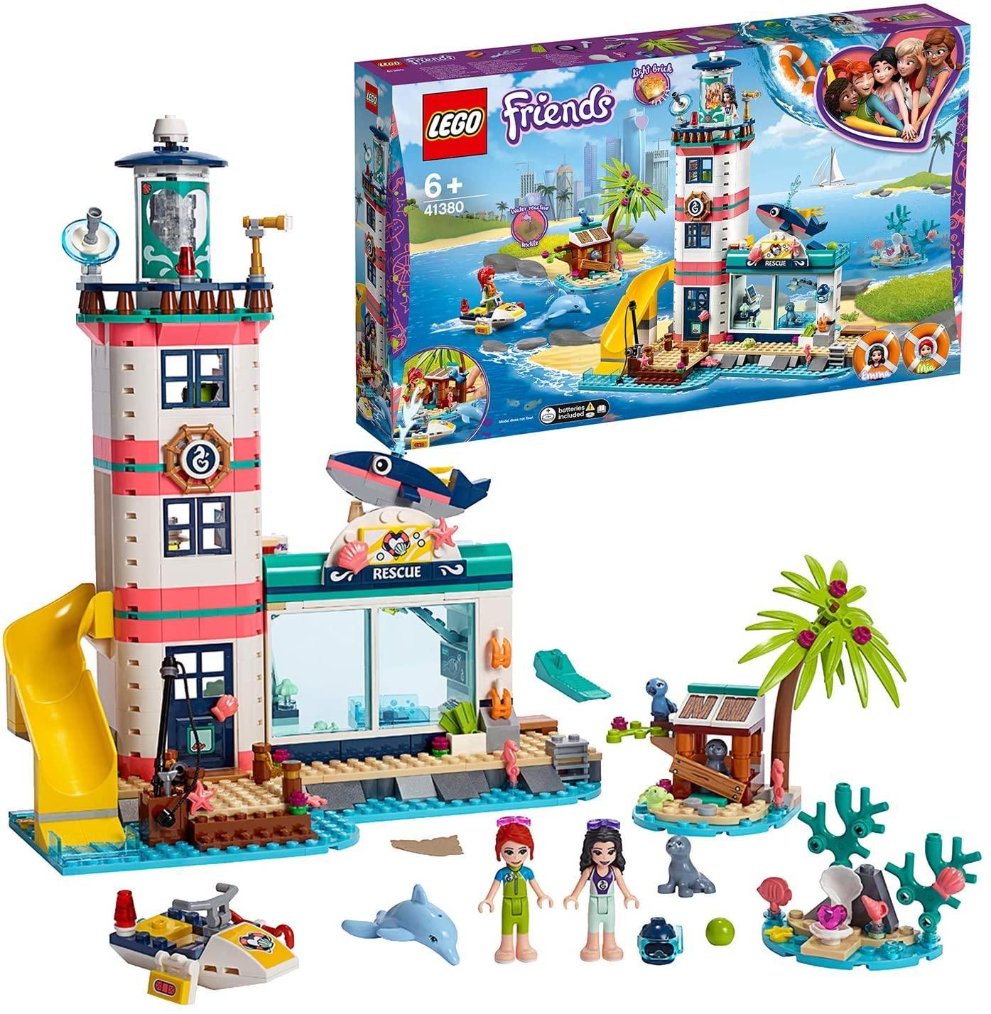 LEGO 41380 Friends Lighthouse Rescue Center Playset with Sea Lions