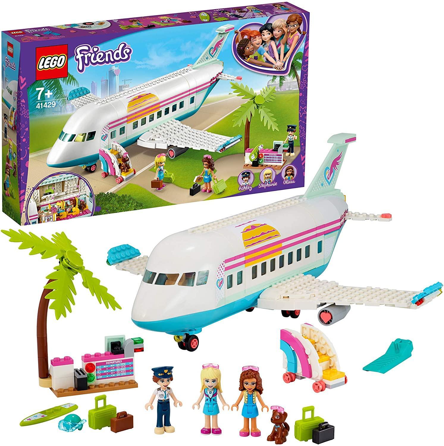 LEGO Friends Heartlake City Aeroplane Playset with 3 Mini-Dolls
