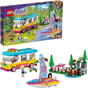 LEGO Friends 41681 Camper Van & Sailboat Playset