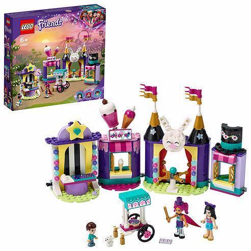 LEGO Friends 41687 Magical Funfair Stalls with Glow-in-the-Dark