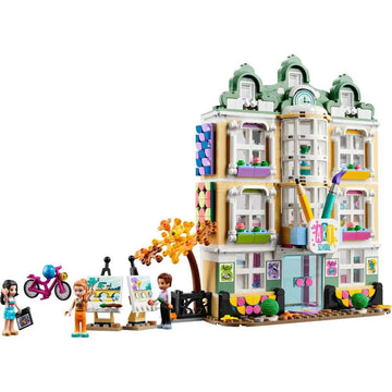LEGO Friends 41711 Emma's Art School Playset, 844 Pieces