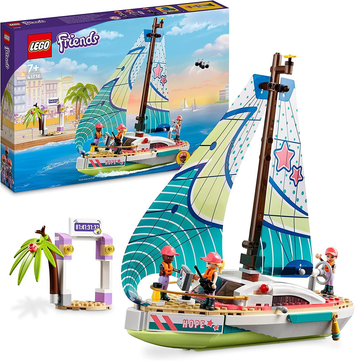 LEGO Friends 41716 Stephanie's Sailing Adventure Boat Set