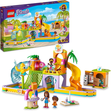 LEGO Friends Water Park Set with Slides & Mini-Dolls