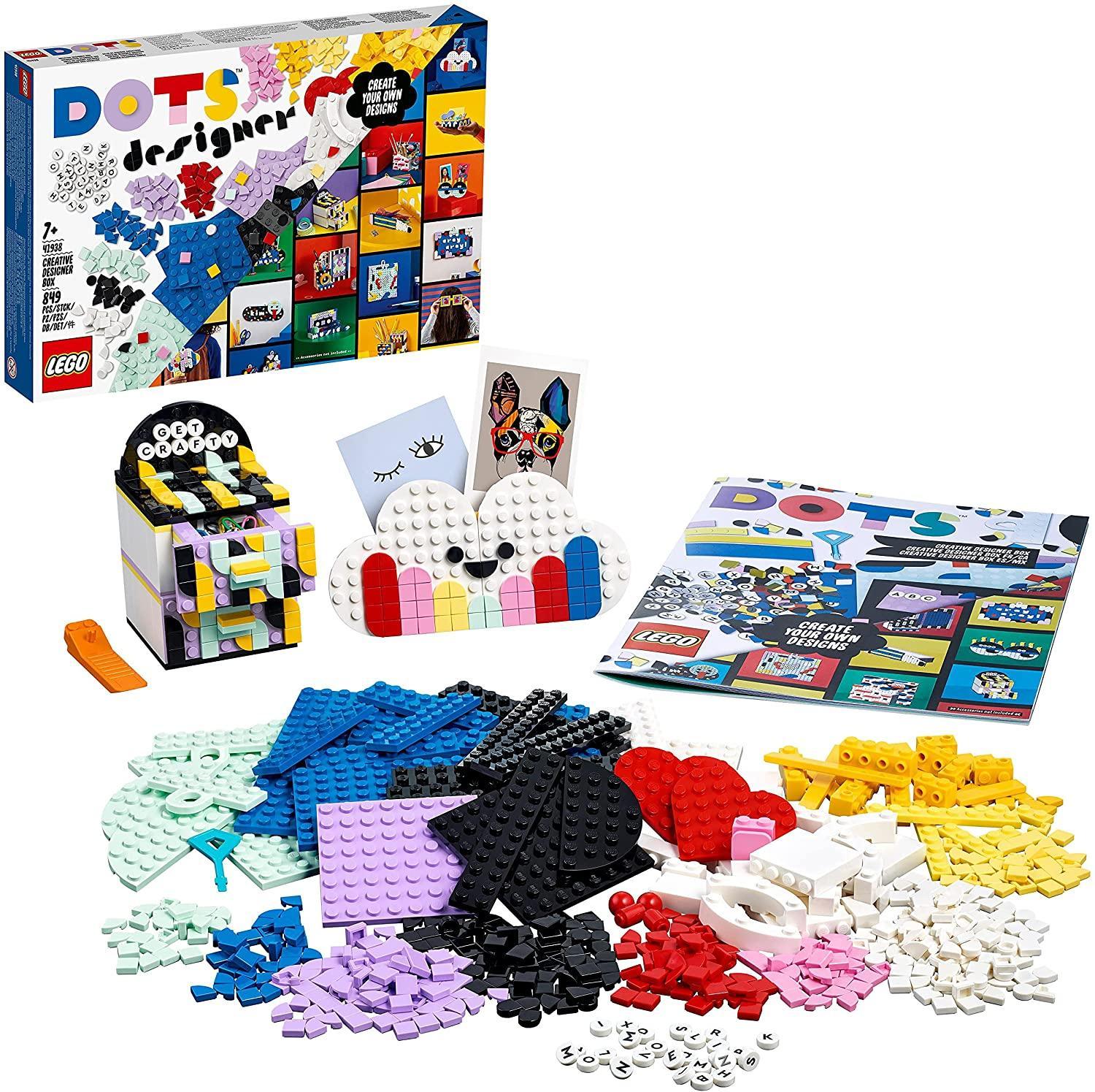 LEGO DOTS 41938 Creative Designer Box with 650+ Tiles