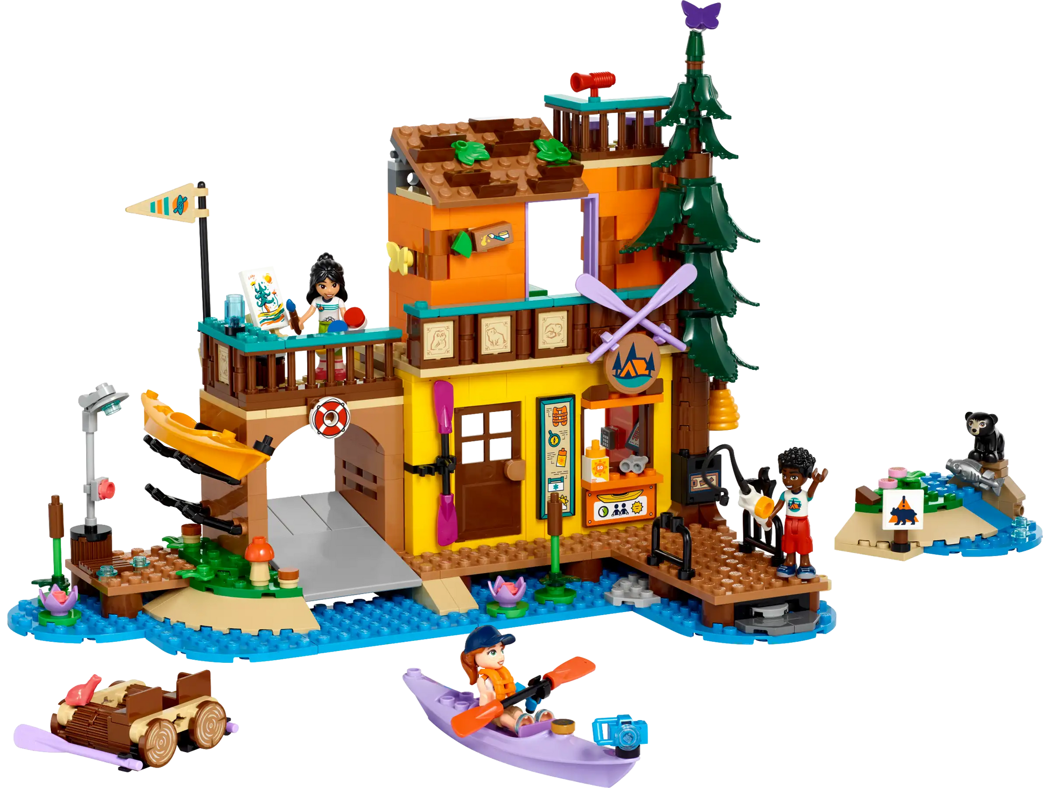 LEGO Friends Adventure Camp Water Sports Building Set 42626