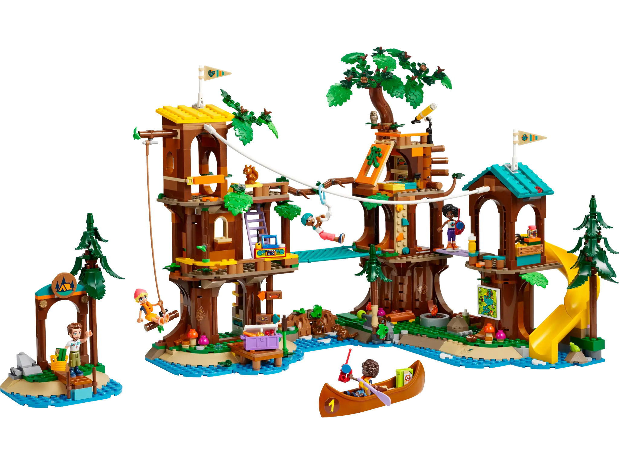 LEGO Friends Adventure Camp Tree House Playset 42631