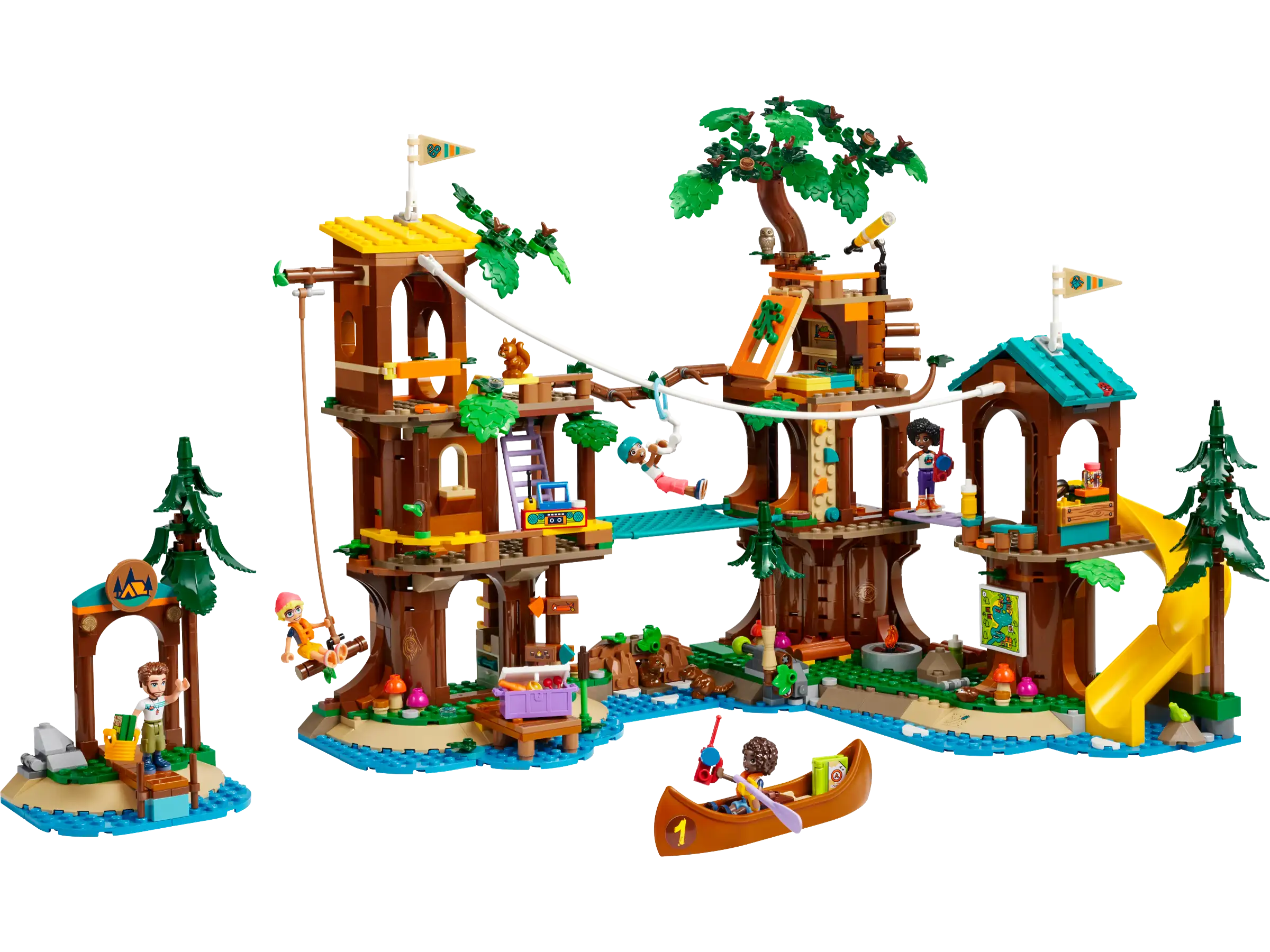LEGO Friends Adventure Camp Tree House Playset 42631