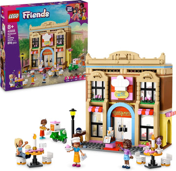 LEGO 42655 Restaurant & Cooking School Set for Kids