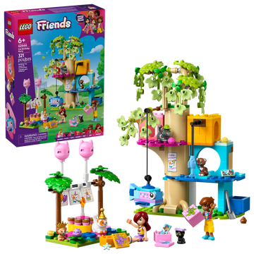 LEGO Friends Cat Birthday Party & Tree House Set 42666
