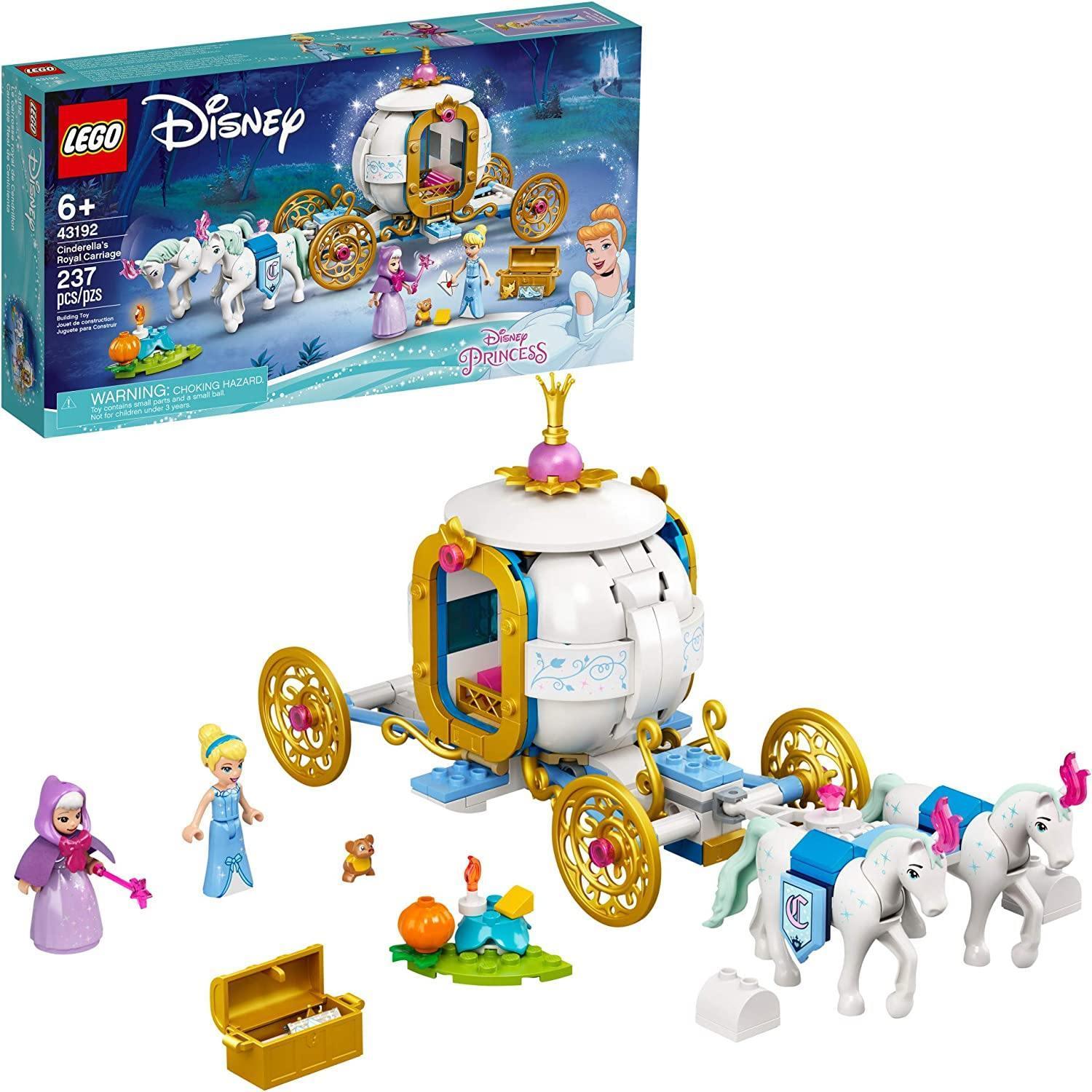 LEGO Disney Cinderella’s Royal Carriage Set with Mini-Dolls