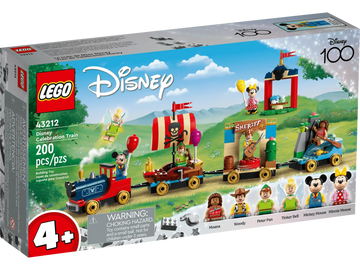 LEGO Disney Celebration Train Building Kit 43212 for Ages 4+