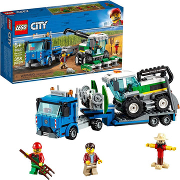 LEGO 60223 City Harvester Transport Building Kit with Minifigures