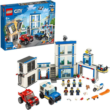 LEGO City Police Station 60246 Building Set for Kids