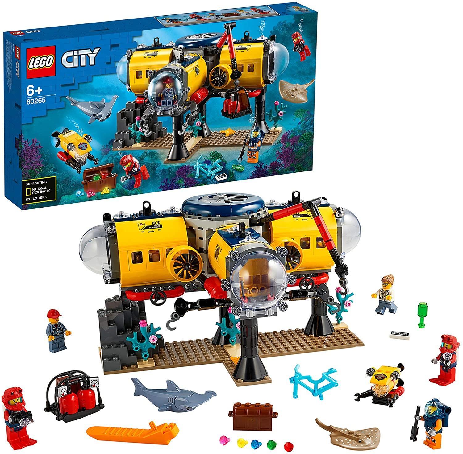 LEGO 60265 City Ocean Exploration Base with Minifigures
