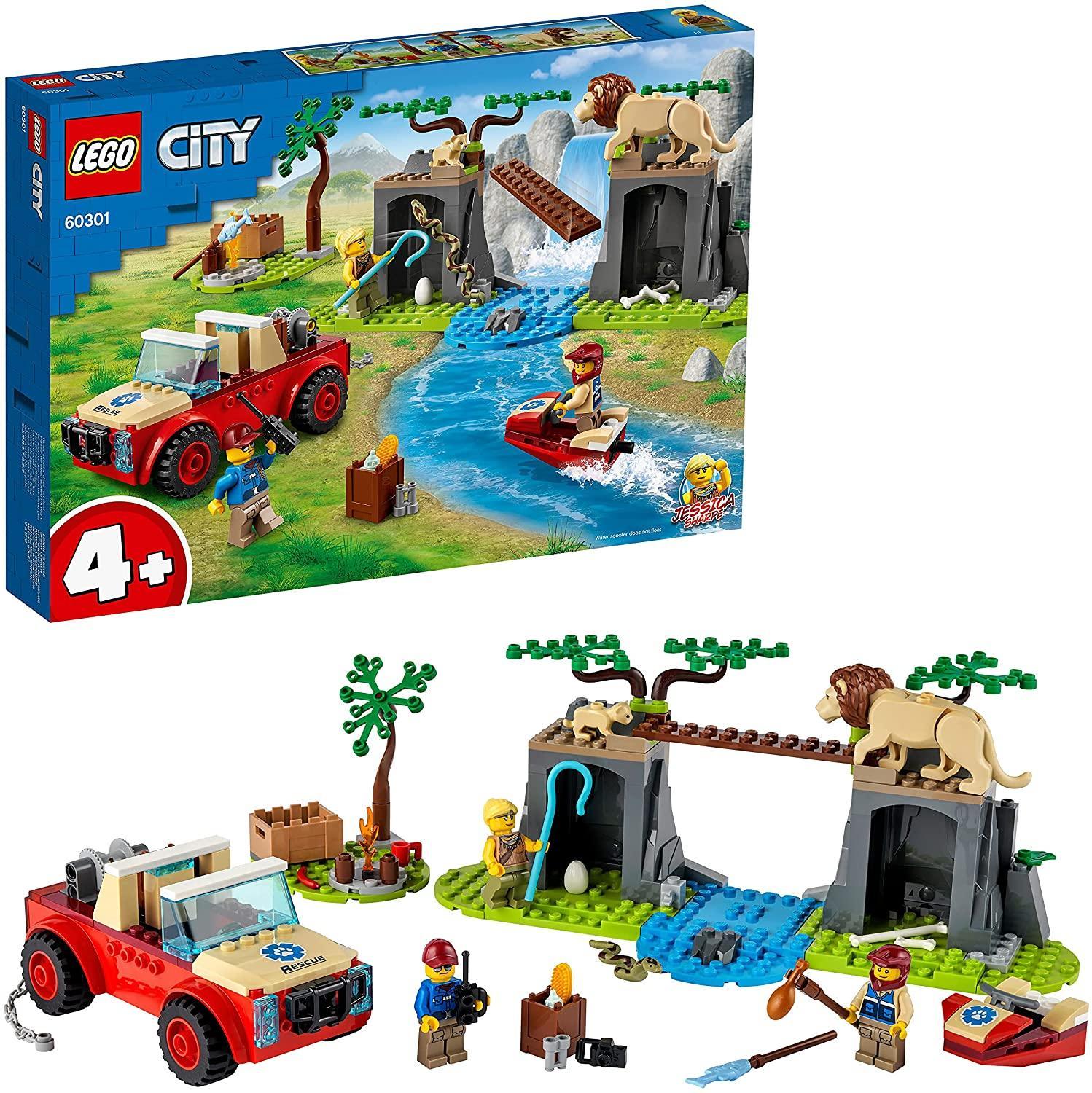 LEGO City 60301 Wildlife Rescue Off-Roader Toy Set