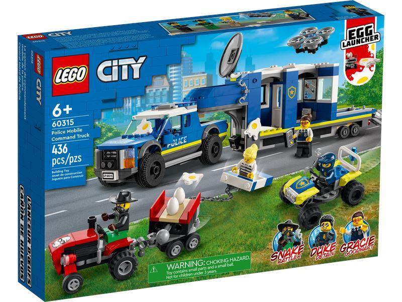 LEGO City Police Mobile Command Truck 60315 Playset