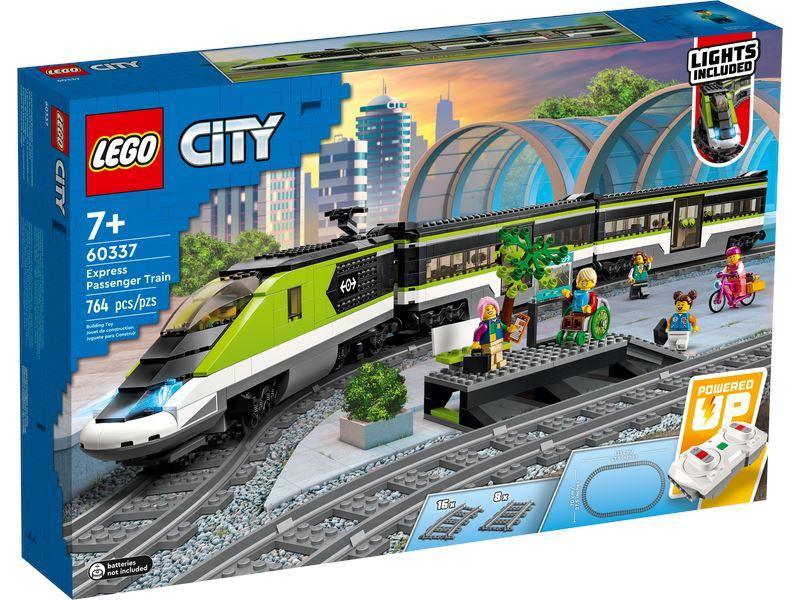 LEGO 60337 CITY Express Passenger Train Set with Remote Control