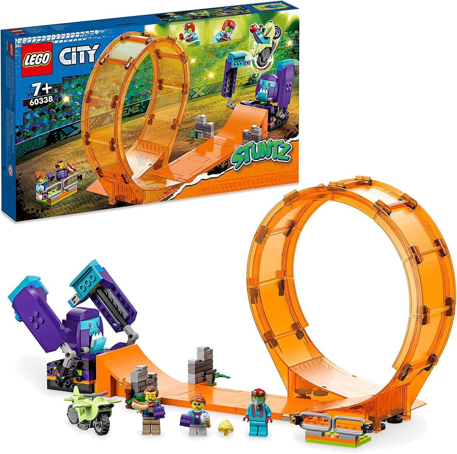 LEGO City 60338 Stuntz Smashing Chimpanzee Loop Set