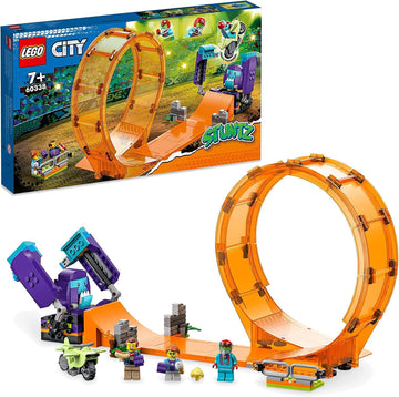 LEGO City 60338 Stuntz Smashing Chimpanzee Loop Set
