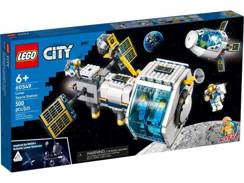 LEGO CITY 60349 Lunar Space Station with 5 Astronauts