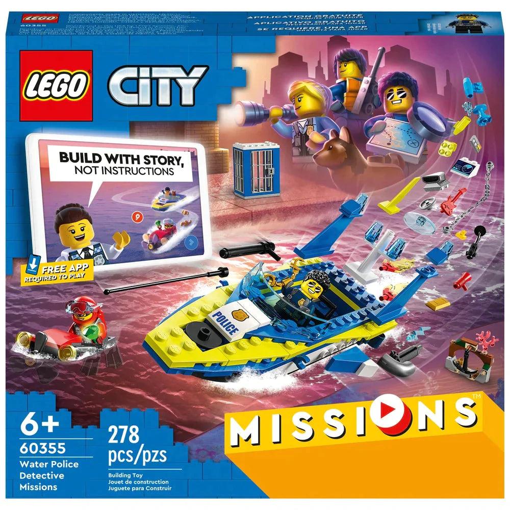 LEGO City 60355 Water Police Detective Missions Set