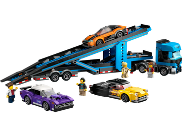 LEGO City Car Transporter Truck with Sports Cars 60408