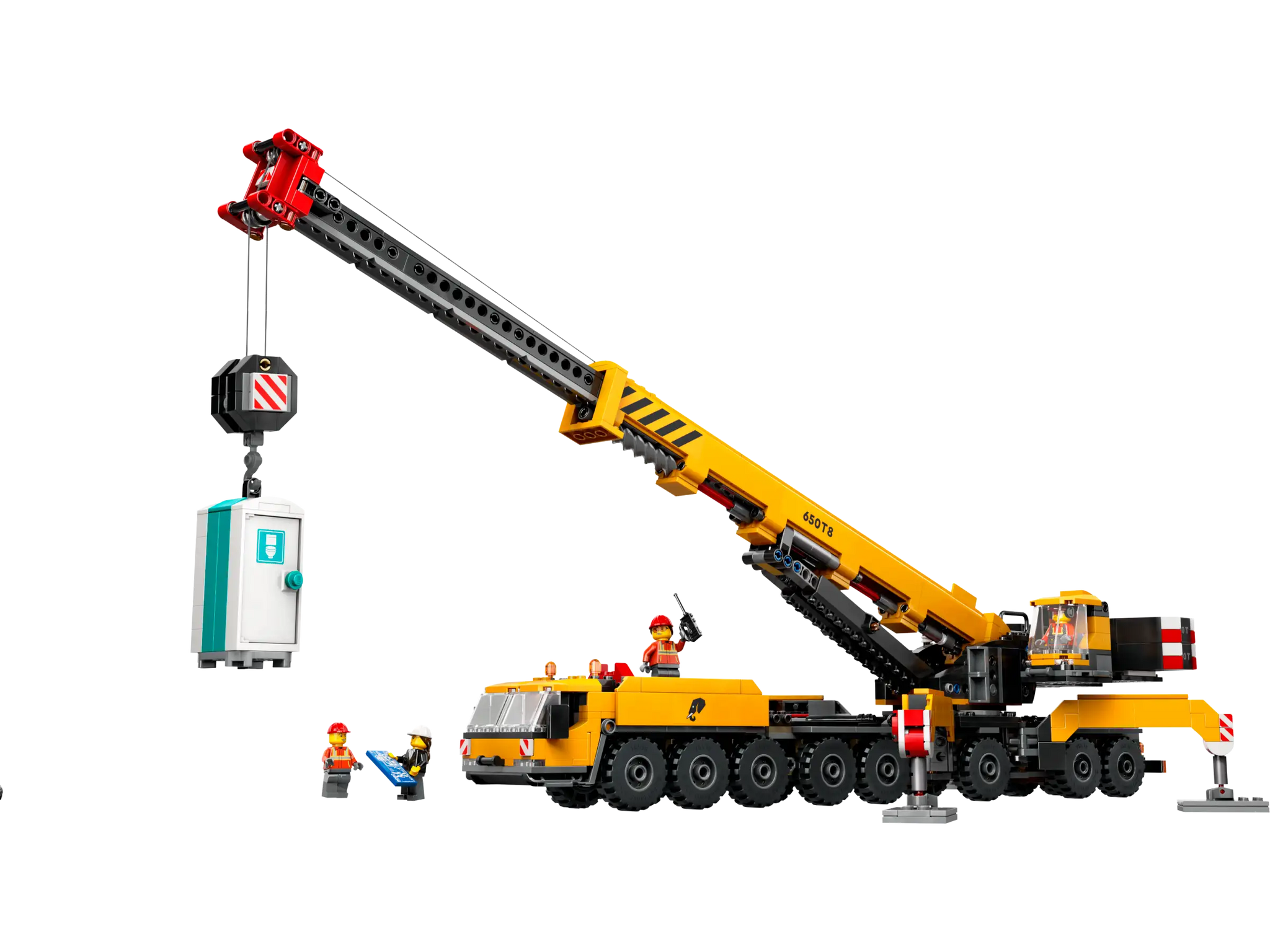 LEGO City Yellow Mobile Construction Crane Toy Set 60409