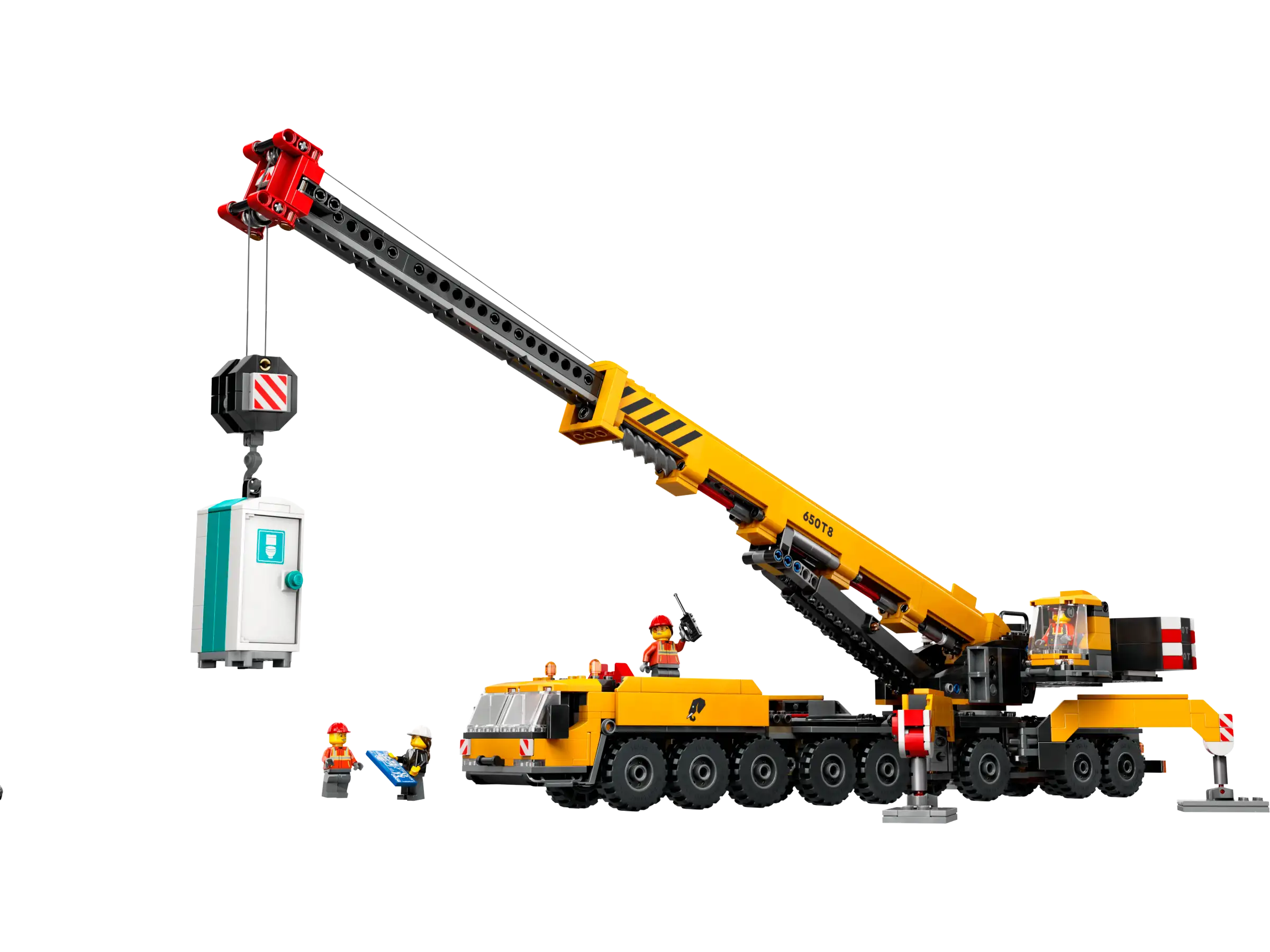 LEGO City Yellow Mobile Construction Crane Toy Set 60409