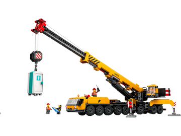 LEGO City Yellow Mobile Construction Crane Toy Set 60409
