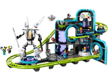 LEGO City Robot World Roller-Coaster Park Playset 60421