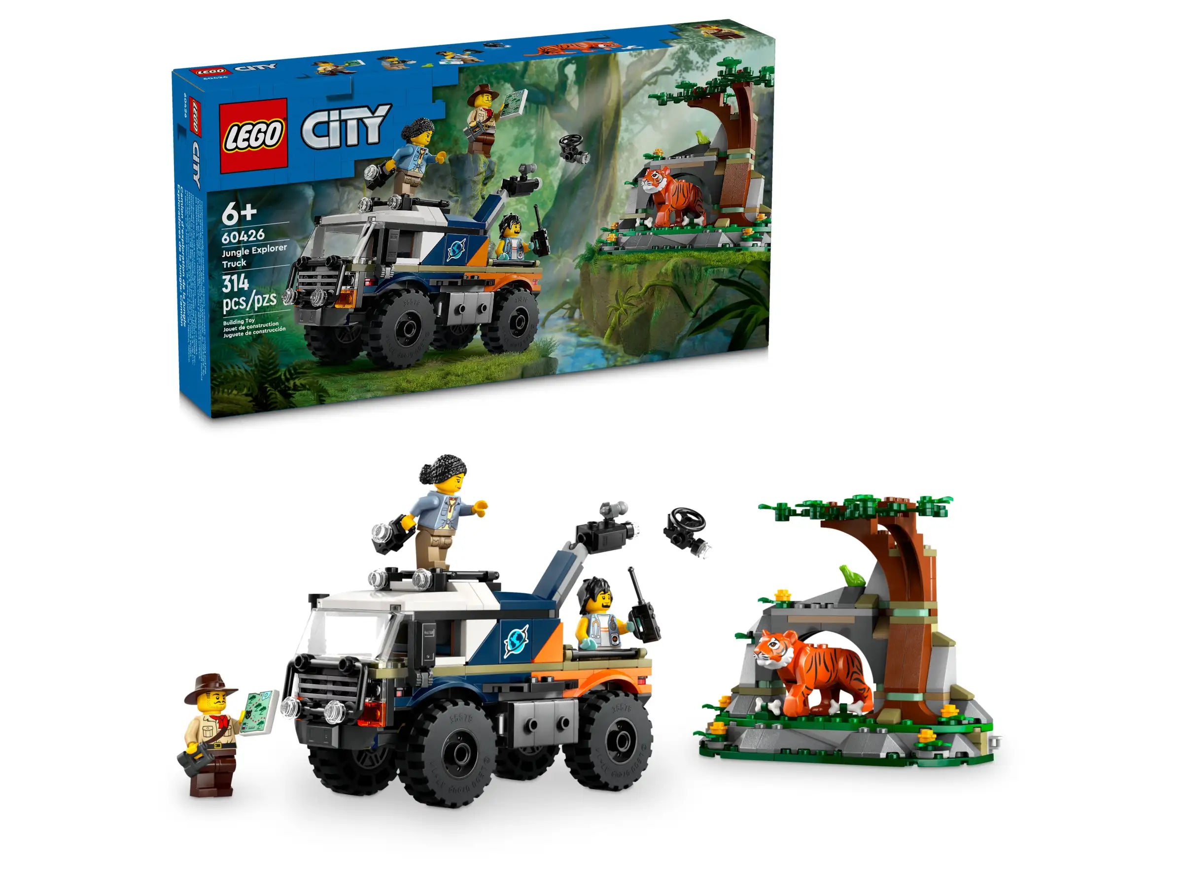 LEGO City Jungle Explorer Off-Road Truck Set 60426
