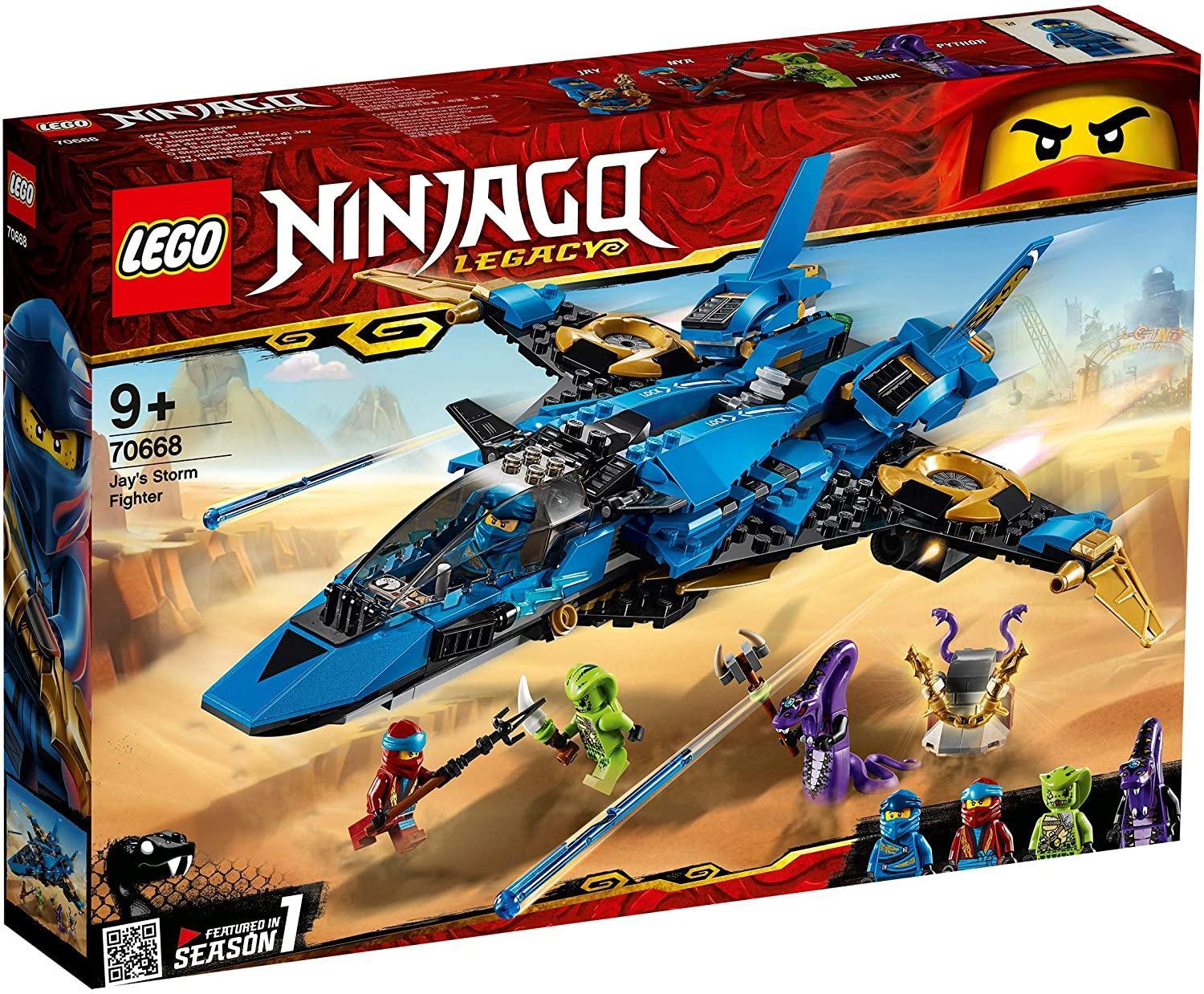 LEGO NINJAGO 70668 Jay's Storm Fighter Building Set