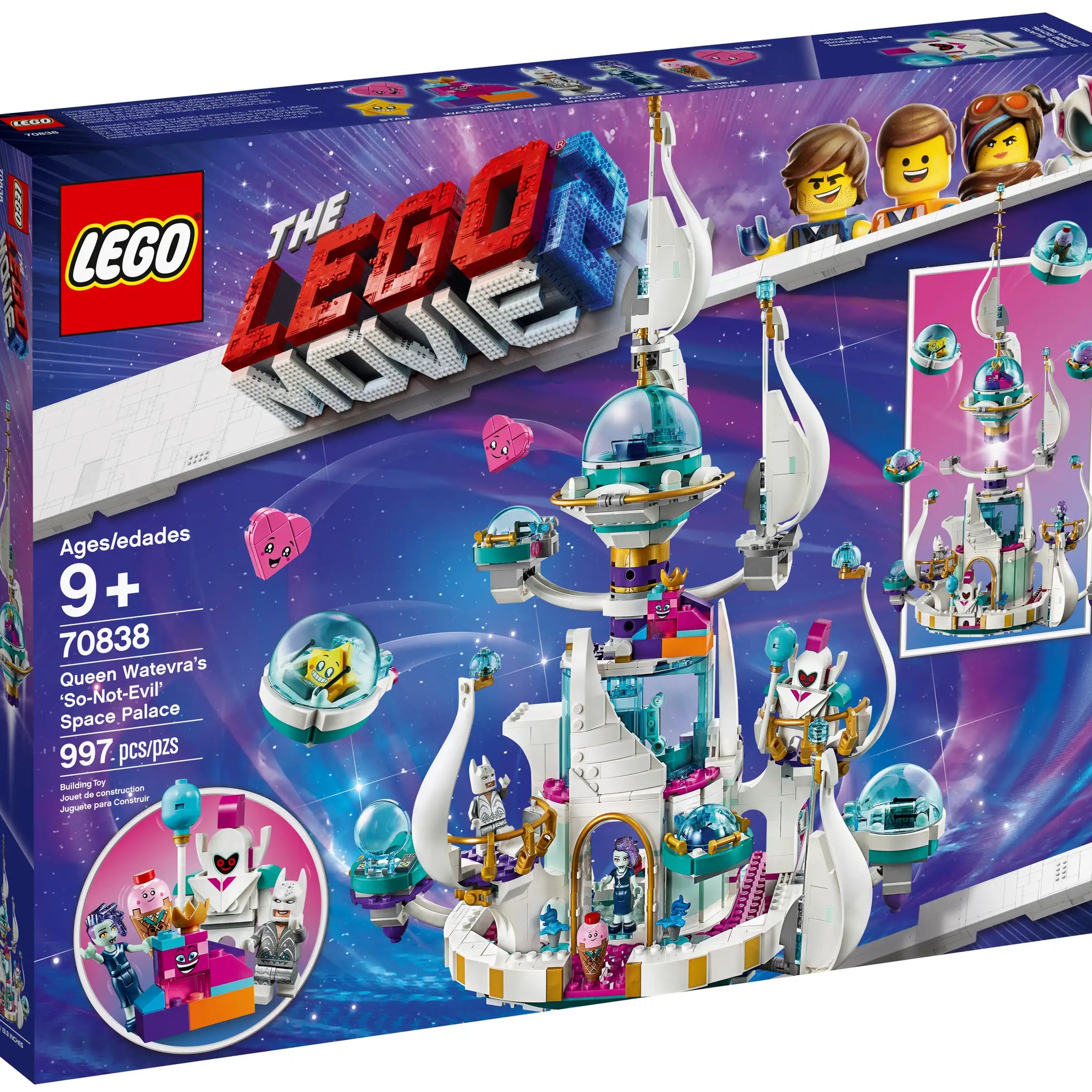 LEGO 70838 Queen Watevra's So-Not-Evil Space Palace Set