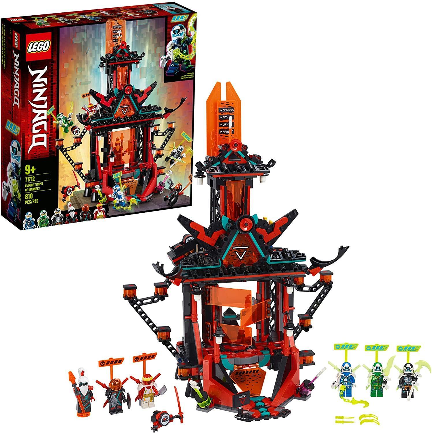 LEGO NINJAGO Empire Temple of Madness Building Kit 810 Pieces