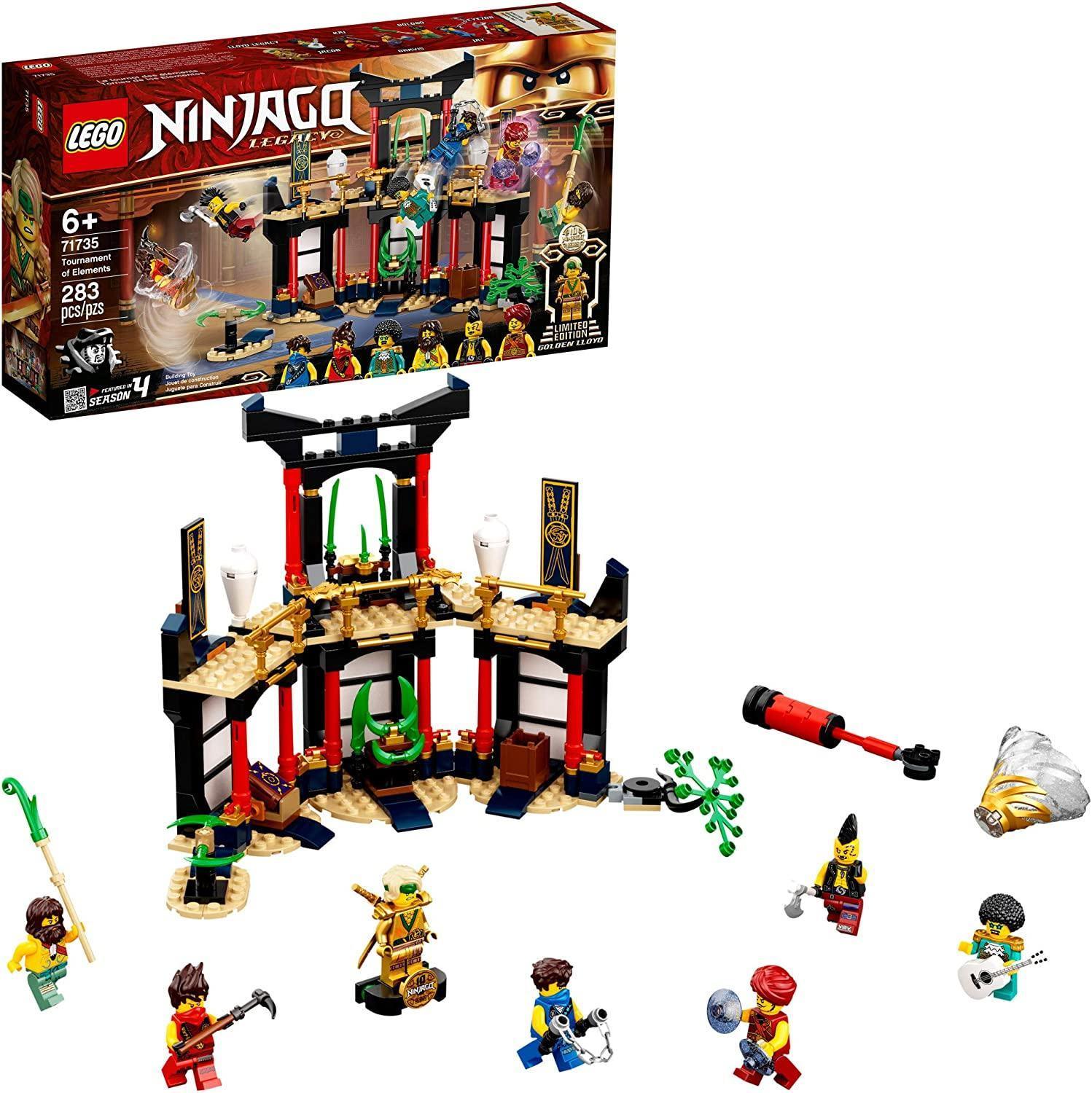 LEGO NINJAGO Tournament of Elements Temple Set 71735