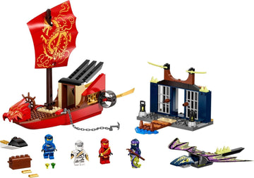 LEGO 71749 NINJAGO Final Flight of Destiny’s Bounty Set