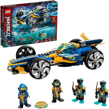 LEGO Ninjago 71752 Underwater Speeder with 4 Minifigures