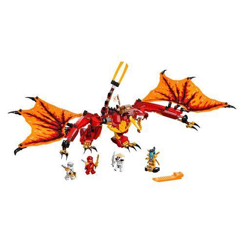 LEGO NINJAGO Fire Dragon Attack Ninja Toy Set 71753