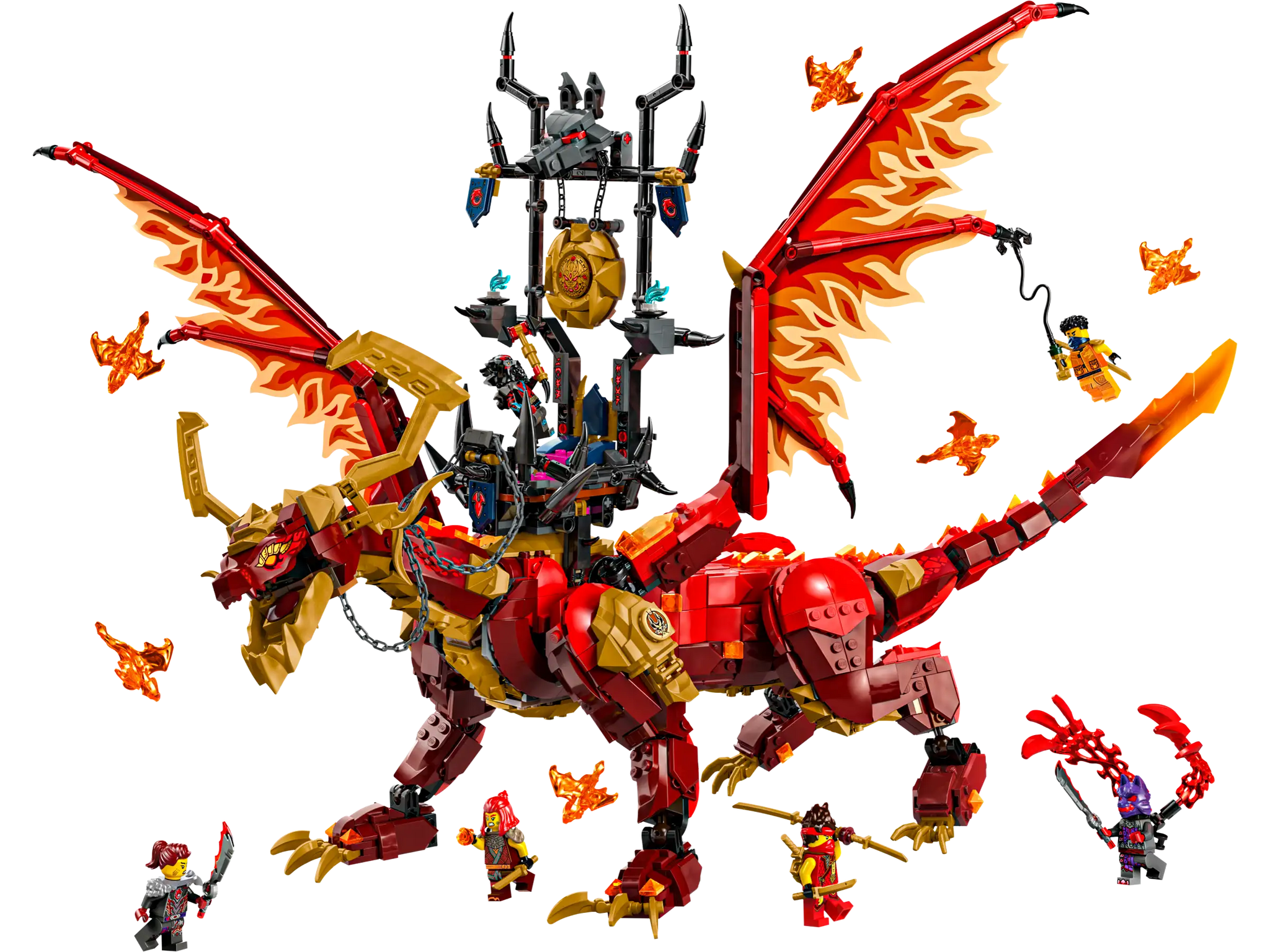 LEGO NINJAGO 71822 Source Dragon of Motion Toy Set