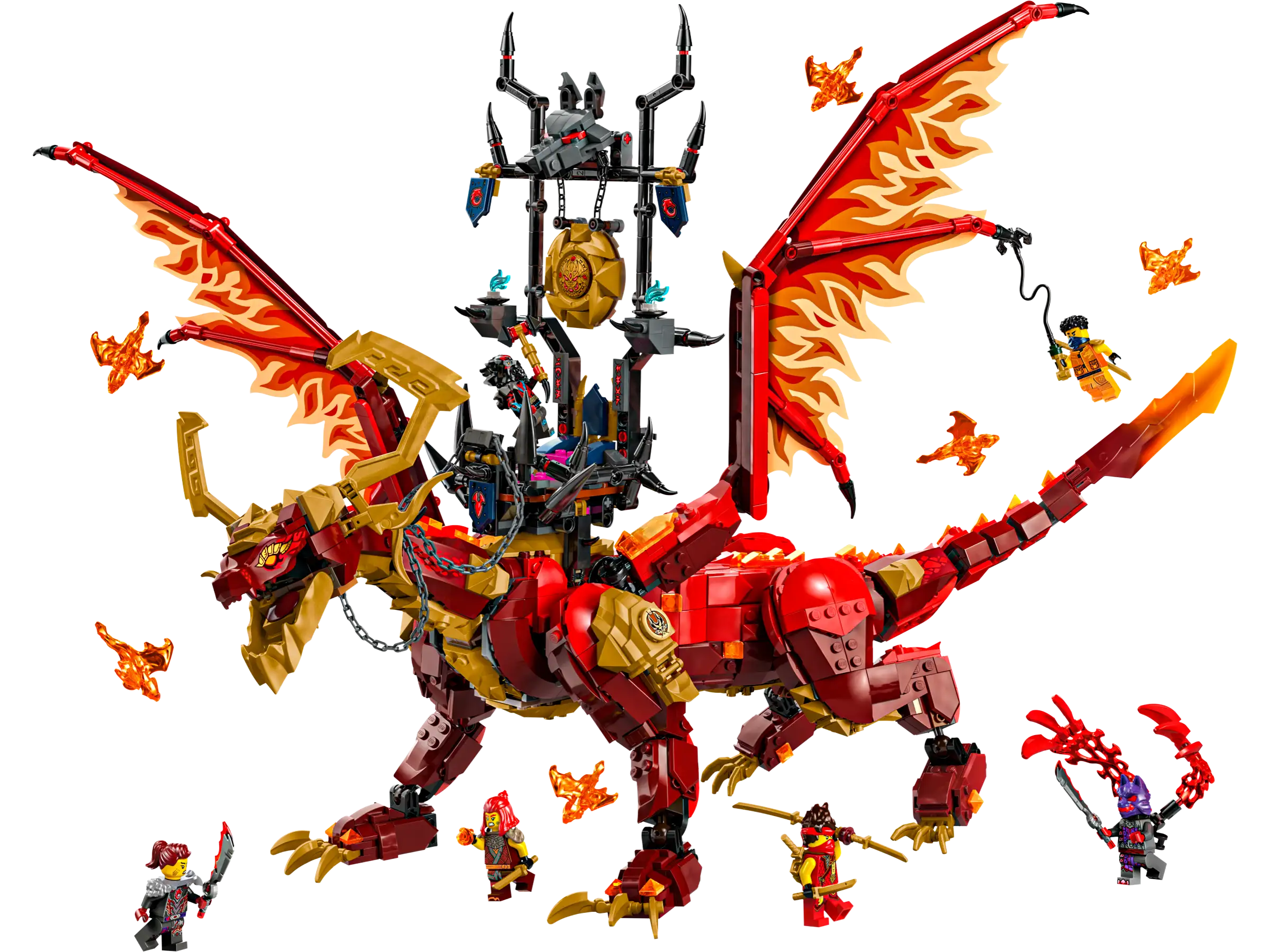 LEGO NINJAGO 71822 Source Dragon of Motion Toy Set