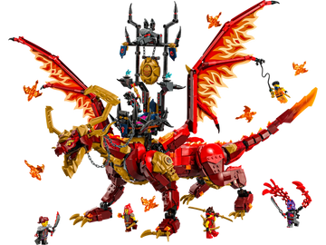 LEGO NINJAGO 71822 Source Dragon of Motion Toy Set
