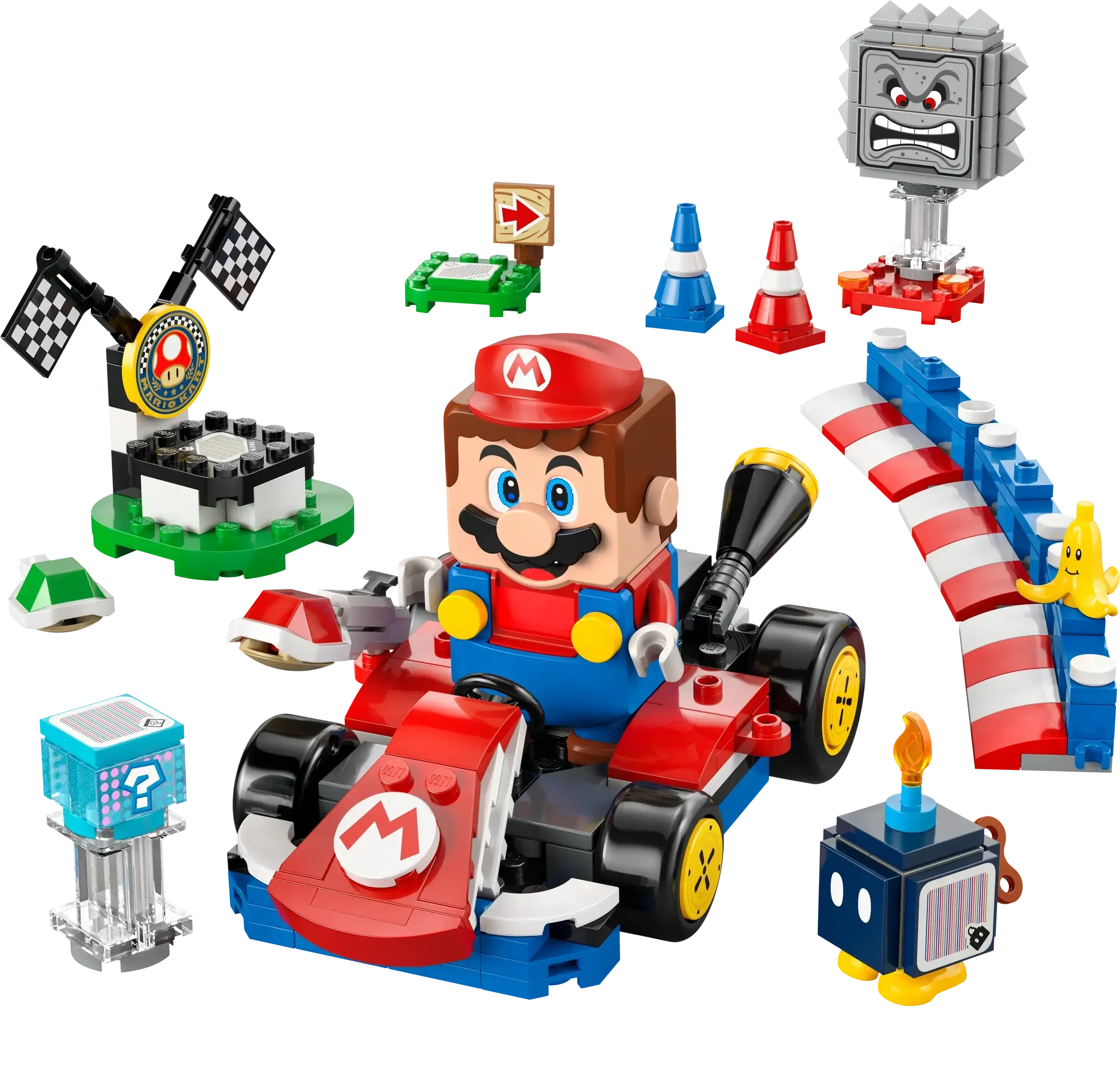 LEGO Super Mario 72043 Mario Kart Interactive Playset